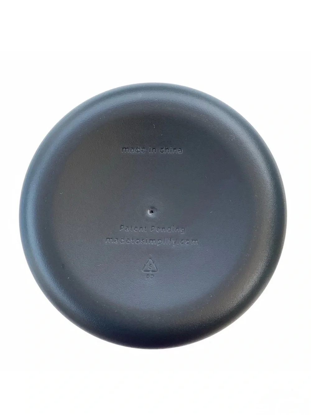 Made Gray and Yellow 36 Oz. Measuring Food Storage Container
